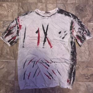 Men’s Vintage Paint Splattered Tee